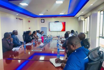 Meeting at KUCCPS HQ